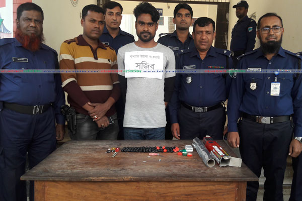 চুয়াডাঙ্গায় বিপুল পরিমাণ ইয়াবাসহ মাদকব্যবসায়ী আটক