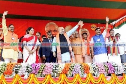 কংগ্রেস ও তৃণমূল একই মুদ্রার দুই পিঠ: অমিত শাহ