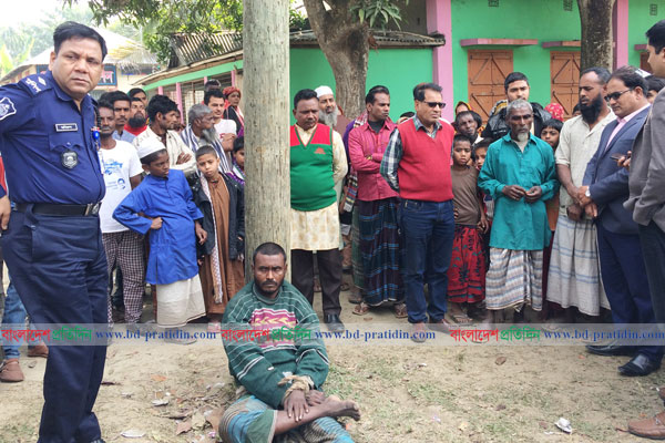 নাটোরে ছেলের হাতে মা খুন, ছেলে আটক