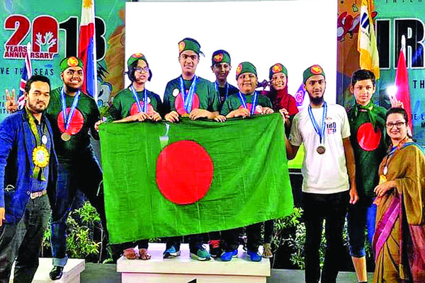 আন্তর্জাতিক রোবট অলিম্পিয়াডে বাংলাদেশের সোনাজয়