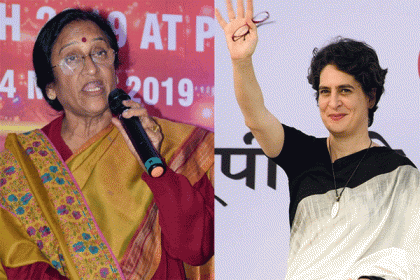 প্রিয়াঙ্কার দক্ষতা নিয়ে প্রশ্ন বিজেপি নেত্রীর