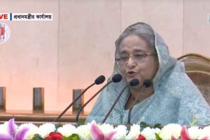 দেশটা আমাদের, দেশকে ভালোবেসেই রাজনীতি করি: প্রধানমন্ত্রী