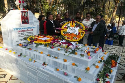 মোংলায় মুক্তিযুদ্ধে বিদেশি বন্ধু মারিনো রিগনের জন্মদিন পালিত 