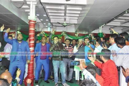 ঢাকা মহানগর দক্ষিণ যুবলীগের অন্যরকম ১১ ঘন্টা