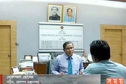 সাংবাদিককে আত্মহত্যা করতে বললেন সচিব!
