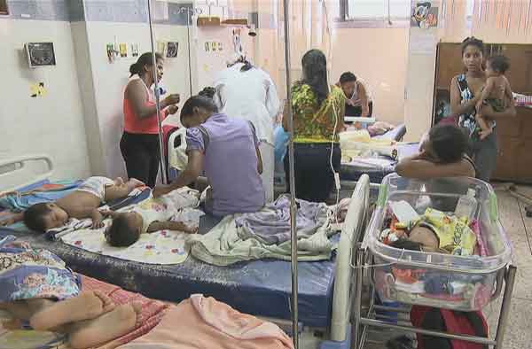 ভেনিজুয়েলায় ওষুধ ও খাবারের অভাবে মারা যাচ্ছে শিশুরা