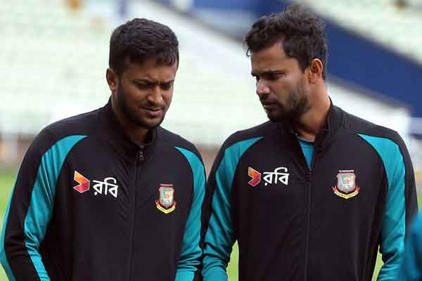 নিউজিল্যান্ডের বিপক্ষে সাকিবের অনুপস্থিতি চিন্তার কারণ : মাশরাফি