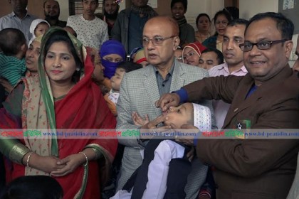 বরিশালে ভিটামিন ‘এ’ প্লাস ক্যাম্পেইনের উদ্ধোধন