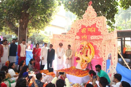 জবির ৩৭টি মণ্ডপে সরস্বতী পূজা উদযাপিত