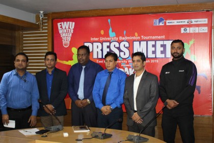 প্রাণ ক্র্যাকোর পৃষ্ঠপোষকতায় আন্তঃবিশ্ববিদ্যালয় ব্যাডমিন্টন টুর্নামেন্ট 