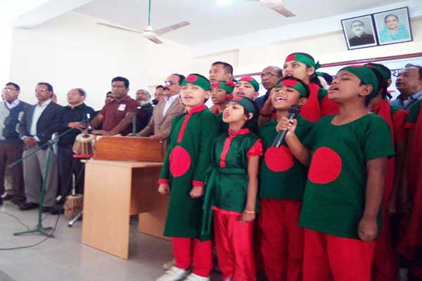 শুদ্ধভাবে জাতীয় সংগীত পরিবেশন প্রতিযোগিতা
