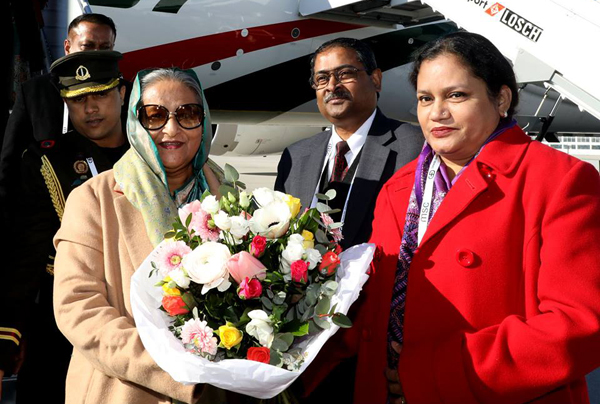 প্রধানমন্ত্রী জার্মানিতে পৌঁছেছেন