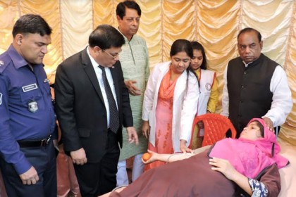 ভালোবাসা দিবস উপলক্ষে মাগুরায় রক্তদান কর্মসূচি