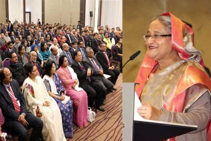 জার্মানিতে প্রধানমন্ত্রীকে নাগরিক সংবর্ধনা