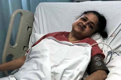
ইলিয়াসপত্নী লুনার শারীরিক অবস্থার উন্নতি
