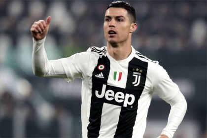 জুভেন্টাসের জার্সিতে নতুন রেকর্ড গড়লেন রোনালদো