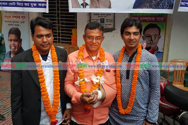 খুলনা সাংবাদিক ইউনিয়নের সভাপতি সোহাগ, সম্পাদক সম্রাট