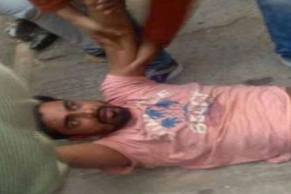 পুলিশের হাত থেকে পালাতে ছয় তলা থেকে লাফ