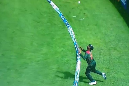দুর্দান্ত ক্যাচে আলোচনায় তামিম (ভিডিও)