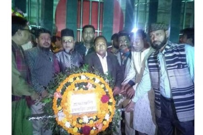 ব্রাহ্মণবাড়িয়ায় ভাষা শহীদদের প্রতি শ্রদ্ধা

