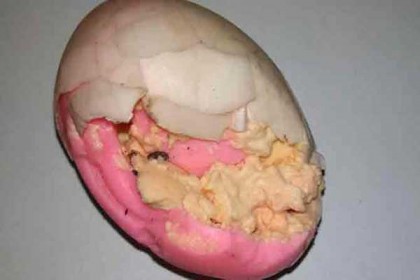 হাঁসের ডিমের রঙ গোলাপি, এলাকায় চাঞ্চল্য