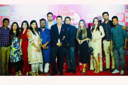প্রাণ ফ্রুটোর লাভ এক্সপ্রেস ৪ নিয়ে জমকালো সেলিব্রেশন নাইট