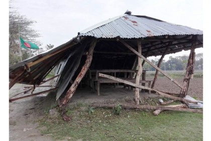 চরফ্যাশনে ঘূর্ণিঝড়ে ৫০০ ঘর বিধ্বস্ত, আহত ৫০