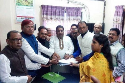 রায়পুরে ১৫ প্রার্থীর মনোনয়নপত্র জমা