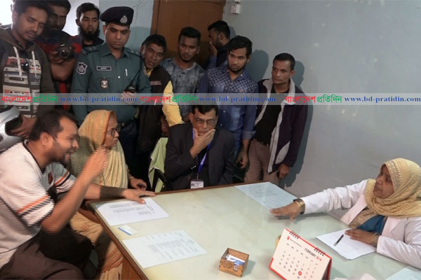 বরিশালে চিকিৎসকের অবহেলায় প্রসূতির মৃত্যু, পুলিশ মোতায়েন