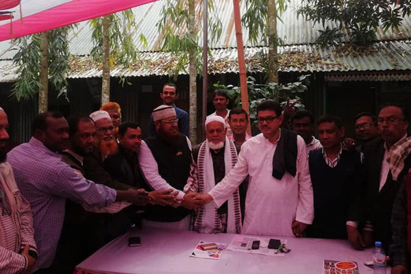 আলফাডাঙ্গায় নৌকার প্রার্থীর পক্ষে বিদ্রোহী প্রার্থীর মনোনয়ন প্রত্যাহার