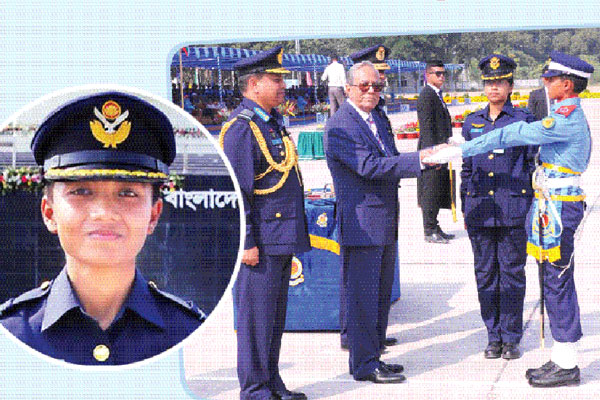 বৈমানিক রিয়ানার স্বপ্ন পূরণ