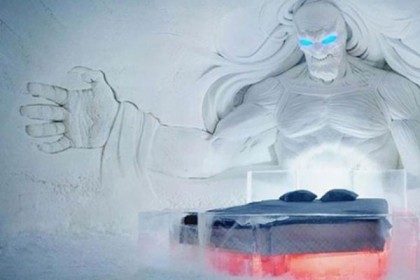 বরফ দিয়ে তৈরি হোটেল!

