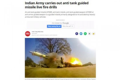 যুদ্ধপ্রস্তুতি অব্যাহত রেখেছে ভারত

