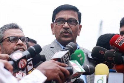 ওবায়দুল কাদেরের অবস্থা ক্রমান্বয়ে উন্নতির দিকে যাচ্ছে: হানিফ