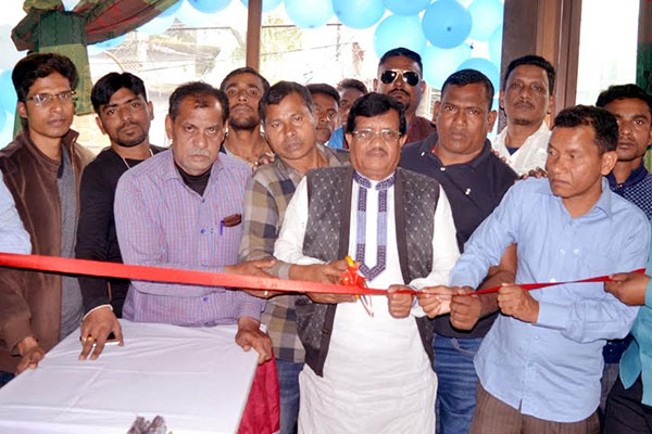 বগুড়া সংবাদপত্র হকার্স শ্রমিক লীগের অফিস উদ্বোধন