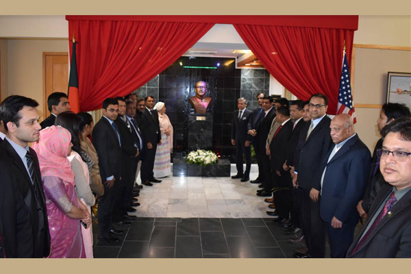 যুক্তরাষ্ট্রে যথাযথ মর্যাদায় ঐতিহাসিক ৭ মার্চ উদযাপিত