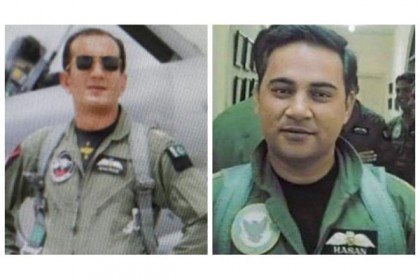 ভারতের যুদ্ধবিমান ভূপাতিতকারী সেই ২ পাইলটের পরিচয় প্রকাশ
