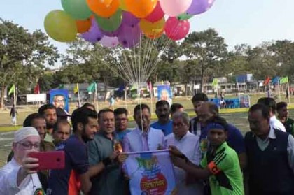 ময়মনসিংহে মেয়র কাপ হকি টুর্নামেন্টের উদ্বোধন