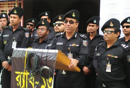 উপজেলা নির্বাচনে কঠোর নিরাপত্তা ব্যবস্থা র্যাবের: র্যাব-১৩'র অধিনায়ক