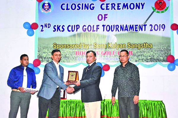 বগুড়া গলফ ক্লাবে দেশের গলফাররা
