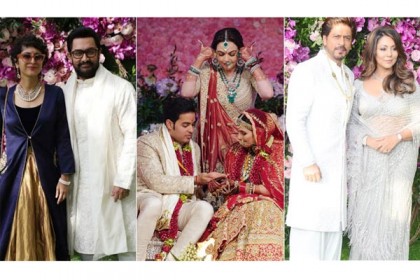 আম্বানির ছেলের বিয়েতে আমির-শাহরুখের নাচ (ভিডিও)