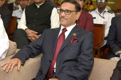 হাঁটাচলা করছেন ওবায়দুল কাদের