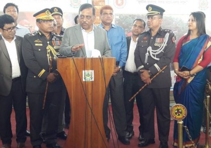 ফায়ার সার্ভিসের সার্মথ্য বৃদ্ধিতে কাজ করছে সরকার: স্বরাষ্ট্রমন্ত্রী