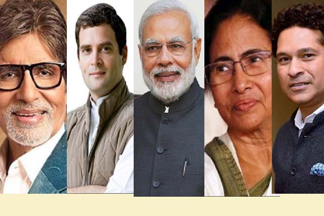 মমতা, রাহুল, অমিতাভ ও শচীনদের কাছে যে বার্তা পাঠালেন মোদি