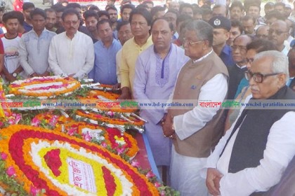 ফরিদপুরে নানা আয়োজনে বঙ্গবন্ধুর জন্মবার্ষিকী উদযাপন