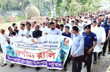 কলাপাড়ায় বঙ্গবন্ধুর জন্মবার্ষিকী ও জাতীয় শিশু দিবস উদযাপন