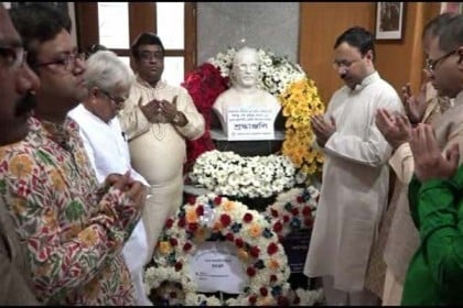 কলকাতায় যথাযোগ্য মর্যাদায় বঙ্গবন্ধুর জন্মবার্ষিকী পালিত