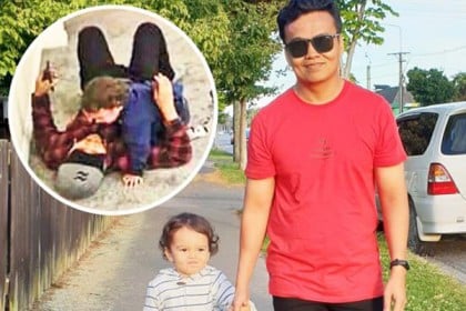 ক্রাইস্টচার্চে বন্দুকের নলের মুখে দাঁড়িয়ে যেভাবে শিশুকে বাঁচালেন বাবা