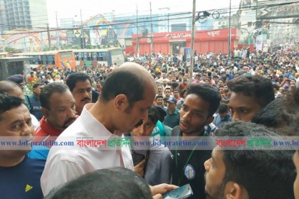 তিন মাসের মধ্যে আবরারের নামে ফুটওভার ব্রিজ নির্মাণের প্রতিশ্রুতি মেয়রের