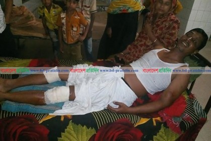 শৈলকুপায় ভাইস চেয়ারম্যান প্রার্থীর সমর্থকদের উপর হামলা